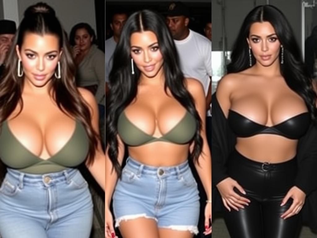 The Evolution of Kim Kardashian's Boobs: A Celebration of Curves