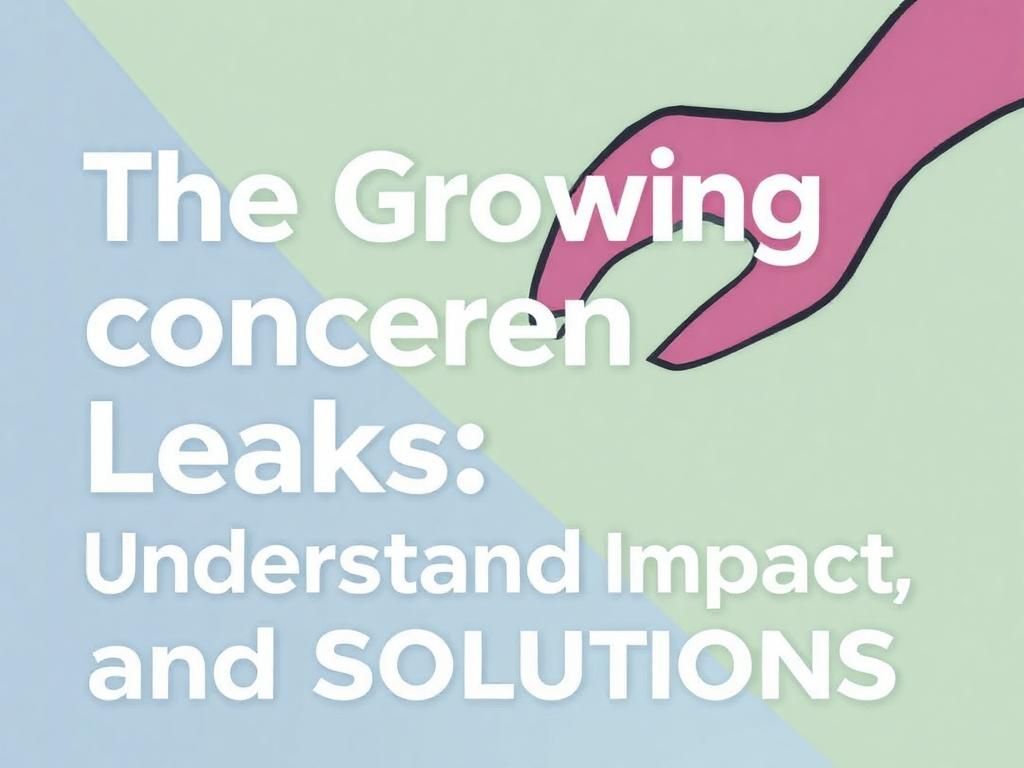 The Growing Concern of Lelasohna Leaks: Understanding, Impact, and Solutions