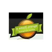 A Small Orange Web Hosting Logo